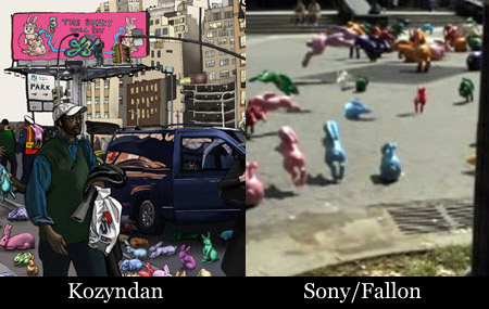 Kozyndan vs Sony