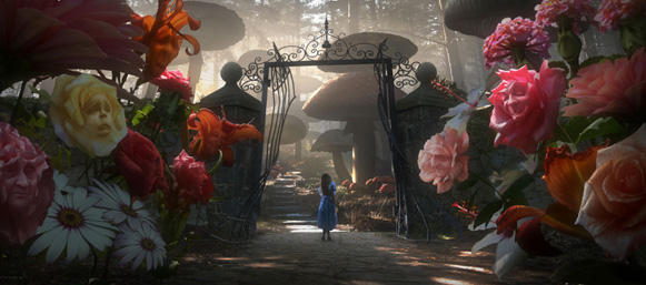 Alice in Wonderland concept art: Alice