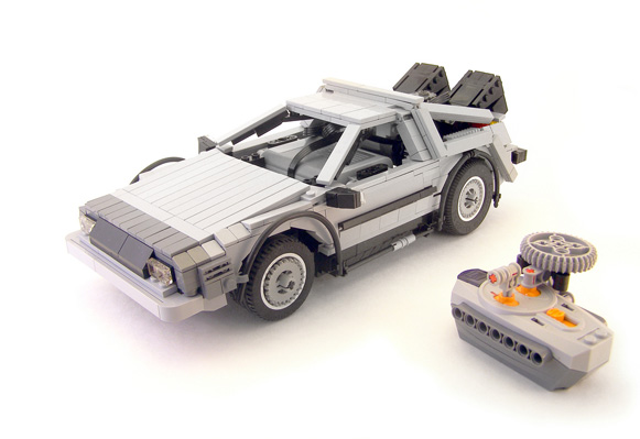 RC LEGO DeLorean